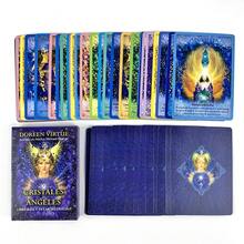 44pcs Oracle Cards & Crystal Angel Divination Cards, Spanish Version - Purple - View 9