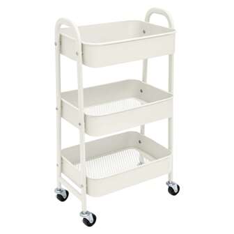 Carro de Almacenamiento Carrito Auxiliar con Ruedas Carro Cocina Carro Servicio Carrito Metalico con Ruedas 3 Niveles Carro Rodante Carro Organizador para Dormitorio Baño Oficina,Carrito de cocina o multiuso de tres niveles con rueda (FRUTA-002 1690 2090)