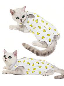 Soft And Comfortable Pet Spaying & Neutering Recovery Wear, Anti-Licking Clothing For Cat/Dog Postoperative Care - Multicolor - View 12