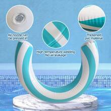[Erwachsenen PVC Schwimmring Spaß] Aufblasbarer Schwimmring für Erwachsene - strapazierfähiges PVC, blau, perfekt für Pool-Partys & Outdoor-Spaß