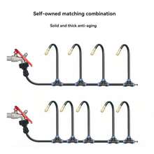 1PC 360° Curved Garden Automatic Irrigation System,Adjustable Nozzle,Water-Saving - Black - View 7