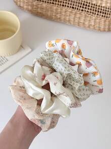 5pcs Kids Beige Intestines Ring For Everyday Wear - Multicolor - View 3