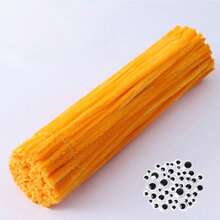 75/101/105 件手工毛根工艺套装，3 种不同套装可选；75 件套装包含 50 根毛根 + 5 个自粘活动眼睛；101 件套装包含 100 根毛根 + 1 张卡片/热熔胶棒；105 件套装包含 100 根毛根 + 5 个自粘活动眼睛。