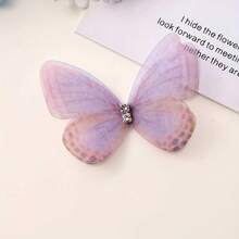 20/ 50pcs Mini Fabric Craft Butterflies - 3D Simulation Pastel Butterfly Decorations For DIY Crafts, Headdresses, Photography Props And Home Decoration - Gentle, Reusable And Versatile