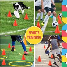 10pcs Sign Bucket For Soccer Training Equipment, Obstacle Course, Basketball Assistance, Cone-Shaped Barrel For Physical Training(Random Color) - Random Color - View 7
