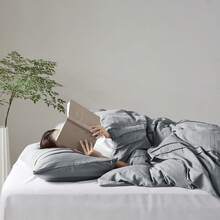 2/3 Pieces Bedding Comforter Set,Cozy Premium All Season Home Textile Fits Modern Bedroom Décor, Only 2-Pcs-Set For Twin-Twin XL Size,Christmas New Year Holiday Gifts - 藍色/灰色 - 查看 5