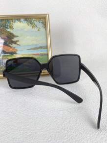 1 pieza Gafas de moda con montura cuadrada vintage para mujer