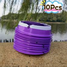 10 piezas/paquete Bolsas portátiles a prueba de fugas para vómitos - Bolsas cómodas para mareos de viaje por la mañana, mareos en el automóvil, bolsas que eliminan los olores para náuseas - Duraderas, adecuadas para adultos y mujeres embarazadas - Esenciales para la limpieza del hogar