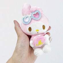 Sanrio My Melody 悠闲假日吊坠 - 精致多彩的毛绒吊坠 - 彩色 - 查看 7