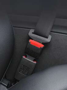 2Pcs Car Seat Belt Extender - ABS And Alloy Thickened Tongue Design, Plug And Play Easy Installation, Reduces Restraint And Improves Comfort, Suitable For Most Vehicles, Stainless Steel Non-Slip Buckle With 2Mm Thick Lock Tongue Meets International Standards, Does Not Affect Original Car Function, Practical, Provides Extra Length, Universal Anti-Strangle Tension Adjuster