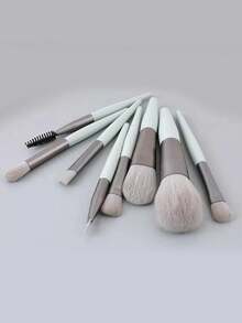 8pcs/Set Makeup Brushes - High Quality Portable Makeup Brush Kit, Concealer Powder Blush Eyeshadow Makeup Tools,Brush Set,Makeup Brush Kit,Make Up Brush Set,Make Up Set Complete,Makeup Brush Set,Complete Makeup Kit,Brush Kit,Brushes Makeup Set,Makeup Gift Set,Set - Multicolor - View 8