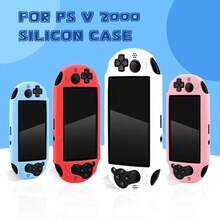 7-Color Ultra Thin Silicone Soft Case, Compatible With PlayStation Vita 2000 (PSV 2000) Console Protection - Multicolor - View 2