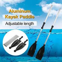 2IN1 Detachable Kayak Paddles Aluminium Alloy Lightweight Boat Oars Dinghy Canoe - Multicolor - View 2