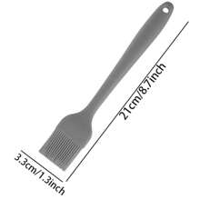 Silicone Spatulas, 8.4 Inch Small Rubber Spatula Seamless One Piece Design Heat Resistant Non-Stick Flexible Scrapers Baking Mixing Tool