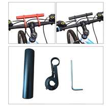 10/20/30 سم قطعة وصلة ممطدة لمقبض دراجة جبلية حامل إضاءة أمامية المد الحامل مبدد حامل المقود للدراجات الجبلية ودراجات الطرق - متعدد الألوان - مشاهدة 7
