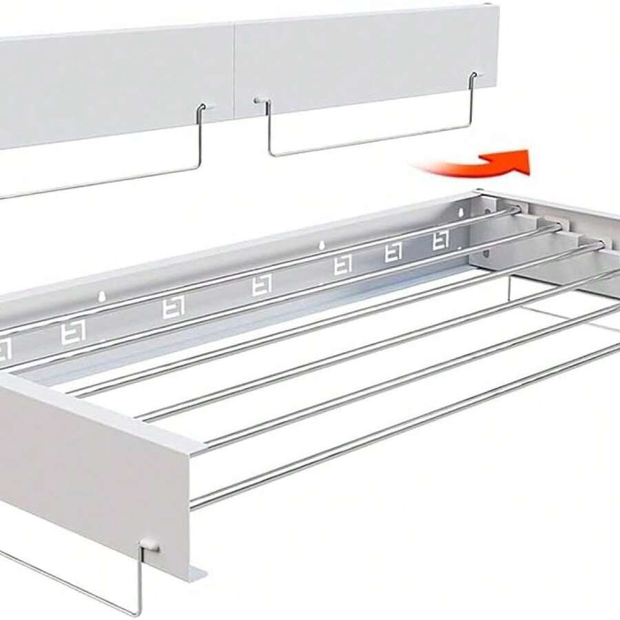 Fixed Clothes Drying Racks - مقاس واحد - مشاهدة 1