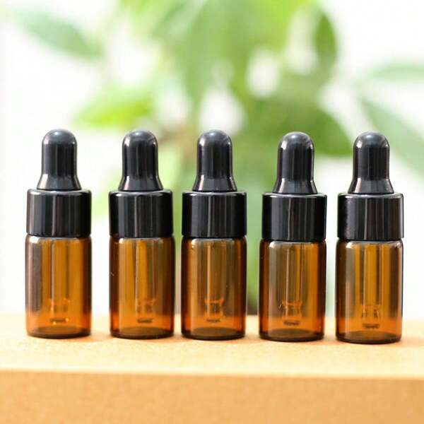 2 Peças 10 Peças 3ml 10ml 20ml Garrafas de Vidro Conta-Gotas Âmbar de Cosméticos, Garrafas de Óleo Essencial Fofas com Conta-Gotas para Perfume, Essenciais de Viagem, 2ml 15ml 15ml Garrafas de Vidro Vazias, Evitam a Luz para Prevenir a Oxidação de Óleos Essenciais