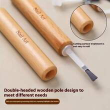 50支/包、25支/包、10支/包一次性指甲油刷，美甲凝胶指甲油替换刷头，指甲油彩绘刷，美甲工具配件 - 白色 - 查看 6