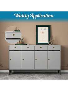 10 piezas de tiradores de gabinete vintage de bronce de 1.18 pulgadas de diámetro, aptos para gabinetes de cocina y muebles del hogar