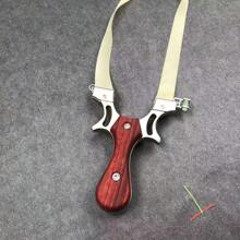 1 hochwertige Jagd-Schleuder aus Metall für Outdoor-Zielschießen, Überlebensspiele, Katapult