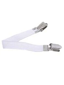 4 Peças Grampos Elásticos para Lençol de Cama, 2 Clipes Cinto Fixador Grampos para Lençol de Cama Antiderrapantes Grampo para Cobertor de Colchão