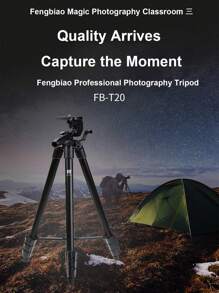 FB Fengbiao FB leichtes Kamera Stativ, Handyhalter, DSLR Fotografie Stative, geeignet für Live-Streaming, professioneller Stativenständer, tragbares Outdoor Selfie Streifen