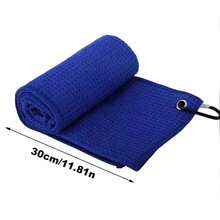 Soft & Absorbent Golf Towel Made Of Ultra-Fine Fiber Material, Suitable For Golfers, Golf Club Cleaning Cloth Golf Accessories