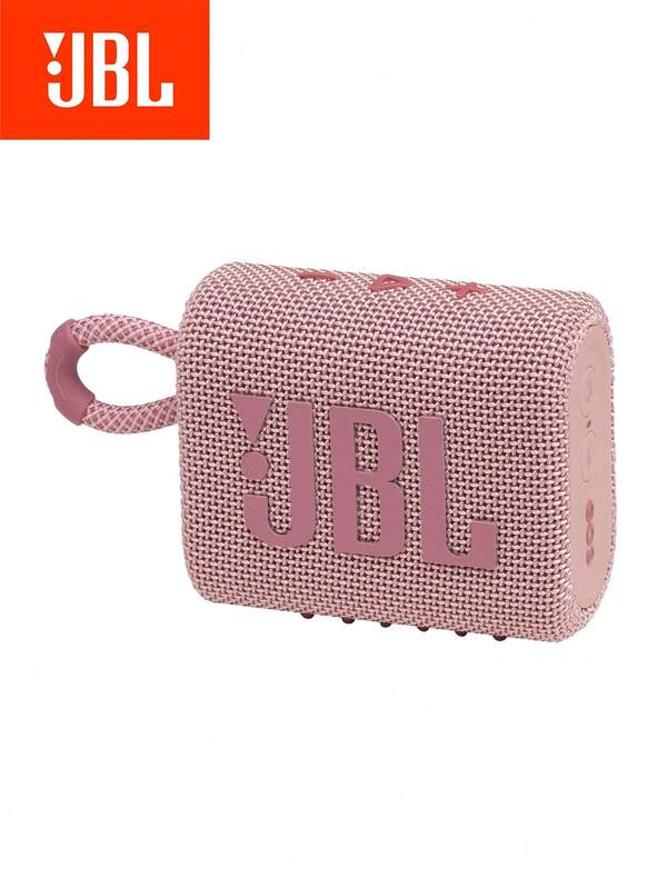 JBL Altavoz portátil y mini Bluetooth JBL Go 3, con gran audio y graves potentes, resistente al agua y al polvo IP67, 5 horas de duración de la batería, altavoz para usar en casa, exteriores y viajes