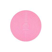 Round Silicone Baking Mat Non-Slip Pastry Turntable Nonstick Dough Kneading Pad Bread Cake Tray With Scale Kitchen Cooking Tools - Multicolor - View 7