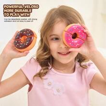 Ensemble de jouets alimentaires réalistes pour enfants, jeu de découpe d'aliments, jouets de cuisine de jeu de rôle pour filles, excellent cadeau pour Noël, Thanksgiving, anniversaire