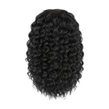 女士卷曲马尾接发，抽绳马尾，棕色/黑色卷曲夹式接发，14/18/22英寸马尾接发，合成假发，适合日常派对 - 彩色 - 查看 16