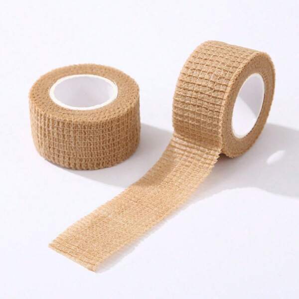 1 Roll Non-Woven Finger Cover, Student Writing Finger Guard, Finger Bandage, Tape, Foot Bandage, Elastic Ankle Protection, Anti-Wear And Anti-Cocoon, Self-Viscous Elastic Bandage
