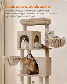 Feandrea Cat Trees & Condos - Camel - View 3