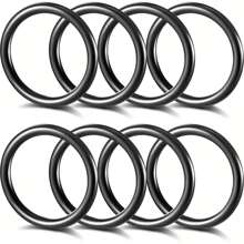 8pcs Car Bumper Cover Fixing Rubber O-Rings / Quick Repair Fastener Rubber O-Rings / Car Modification Rubber O-Rings