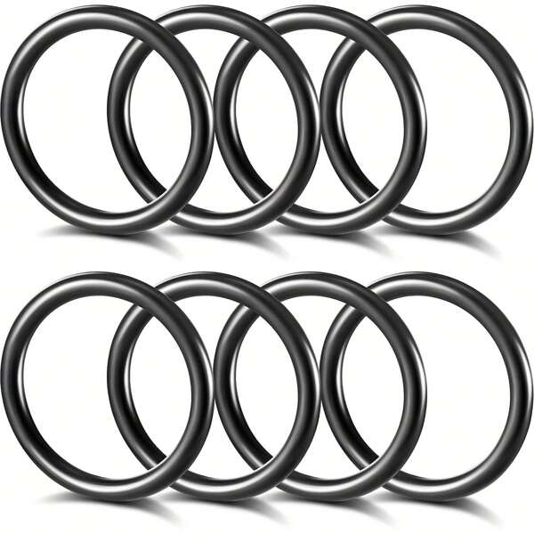 8pcs Car Bumper Cover Fixing Rubber O-Rings / Quick Repair Fastener Rubber O-Rings / Car Modification Rubber O-Rings