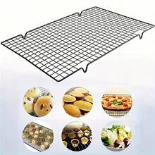 1 套不锈钢不粘冷却架，适用于蛋糕、面包和烧烤、餐厅、厨房、多用途厨房小工具