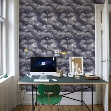 Starry Sky Peel And Stick Wallpaper For Indoor Renovation, Waterproof PVC Self-Adhesive Decorative Sticker For Furniture, Cabinet, DIY Home Decor