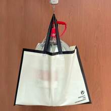 15pcs/ Non-Woven Fabric Clothing Store, Clothing Packaging Bag, Shopping Shopping Gift, Hand-Held Bag Summer Cooling,Beach,Travel