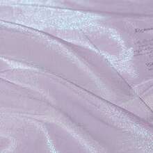 1 pièce Tissu de tulle organza irisé couleur sirène ciel étoilé, Tissu de tulle scintillant prédécoupé pour le DIY, les costumes de scène, la décoration de fête - Multicolore - Voir 65