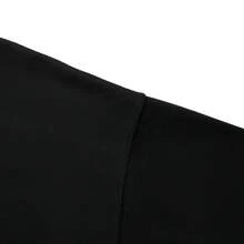 LI-NING BADFIVE 街头潮流 T 恤夏季 AT DRY FREEZE 清凉科技宽松透气男式 T 恤 AHSV021 - 黑色 - 查看 5