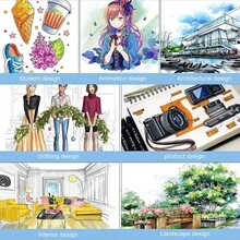 168Colors Alcohol Markers, Art Markers For Artists With Coloring App, Dual Tip Marker For Adult Painting Sketching Drawing With Travel Case Great Gift Idea,Back To School,School Supplies - 套裝 - 查看 9