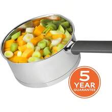 Russell Hobbs COMBO-6511 Saucepan Set, Excellence Collection Cooking Pots, Stainless Steel, Induction Casserole Pot Set, Pouring Lip, Ideal For Soups & Sauces, Mirror Polished Finish - 5 Piece Saucepan & Frying Pan Set - View 6