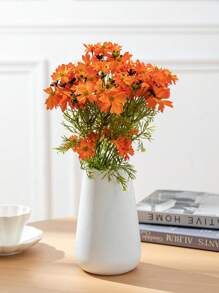 2 Bundles /8 Pcs, Artificial Daisy For Home Decoration, Fake Wildflowers Spring Flowers For Wedding Decoration, Daisy Mums Flowers Outdoor UV Resistant No Fade Greenery Shrubs Plants Indoor Outside Hanging Planter Home Wedding DIY Sunflowers Artificial Flowers
