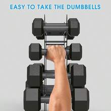 Dumbbell Rack Home Gym Weight Rack Dumbbell Storage Rack Multi-Layer Weights Holder - 1 - View 7