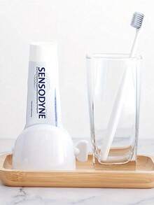 浴室工具，包括滚动牙膏挤压器、分配器和支架，易于清洁，浴室牙膏挤压器，洗面奶省力便捷支架，牙膏分配器，牙膏挤压器 - 彩色 - 查看 6