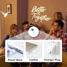 Enseigne au néon "Better Together" alimentée par USB, réglable, décoration murale, convient pour les mariages, la maison, les fêtes, les anniversaires, les cadeaux