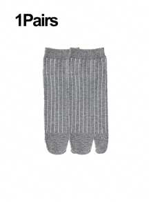 1/3 pares de sandalias deportivas y casuales con división de dos dedos, tipo japonés tabi, chanclas con calcetines elásticos de talla libre para hombre/mujer/niña, otoño