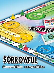 1 pieza Juego de mesa estratégico de expansión mental "Revenge", juego de mesa competitivo y divertido para lógica y habilidades de pensamiento, juego educativo de cartas y ajedrez