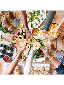 20pcs Gender Reveal Bracelets, Team Boy Silicone Wristbands And Team Girl Rubber Bracelets For Gender Reveal Ideas Party Supplies Baby Shower Decorations,Family Decorations Gifts,Birthday Decorations,Bachelorette Party Decorations,Wedding Decorations,Gender Reveal Decorations,Baby Shower Party Favors - Multicolor - View 6