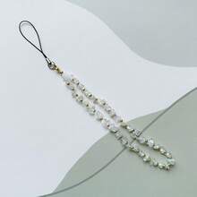 Fashion Natural Beaded Phone Lanyard Necklace Chalcedony Amethyst Aventurine Quartz Stone Phone Charm Digital Camera Strap Gifts For Mother, Family, Friends, Birthday, Holiday Phone Chain - Multicolor - View 22